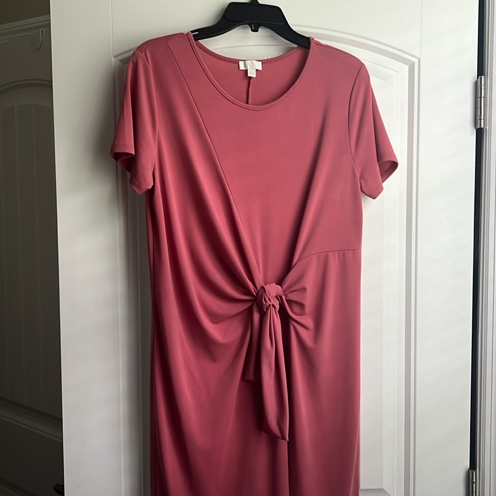 Light Pink Midi Dress